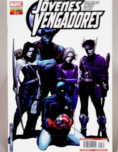 CÓMIC JÓVENES VENGADORES 6 PANINI MARVEL GRAPA DE KIOSCO