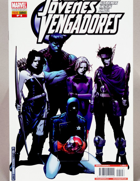 CÓMIC JÓVENES VENGADORES 6 PANINI MARVEL GRAPA DE KIOSCO