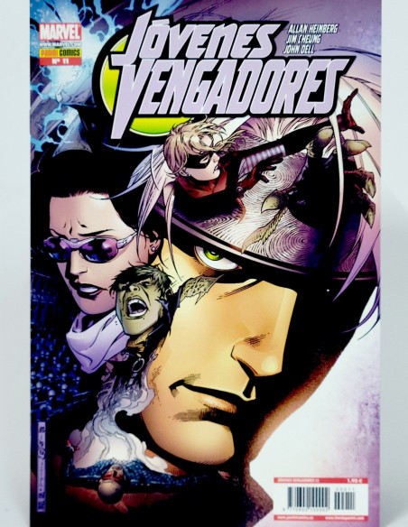 CÓMIC JÓVENES VENGADORES 11 PANINI MARVEL GRAPA DE KIOSCO