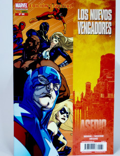 CÓMIC LOS NUEVOS VENGADORES 60 ASEDIO PANINI MARVEL GRAPA...