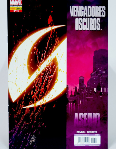 CÓMIC VENGADORES OSCUROS 14 ASEDIO PANINI MARVEL GRAPA DE KIOSCO