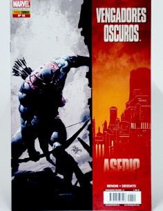 CÓMIC VENGADORES OSCUROS 15 ASEDIO PANINI MARVEL GRAPA DE...