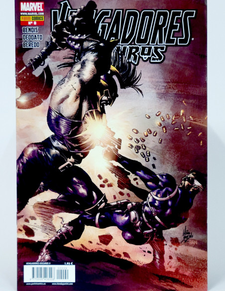 CÓMIC VENGADORES OSCUROS 9 PANINI MARVEL GRAPA DE KIOSCO
