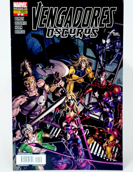 CÓMIC VENGADORES OSCUROS 10 PANINI MARVEL GRAPA DE KIOSCO