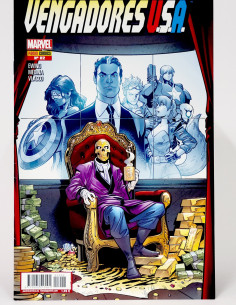 CÓMIC VENGADORES USA 2 PANINI MARVEL GRAPA DE KIOSCO