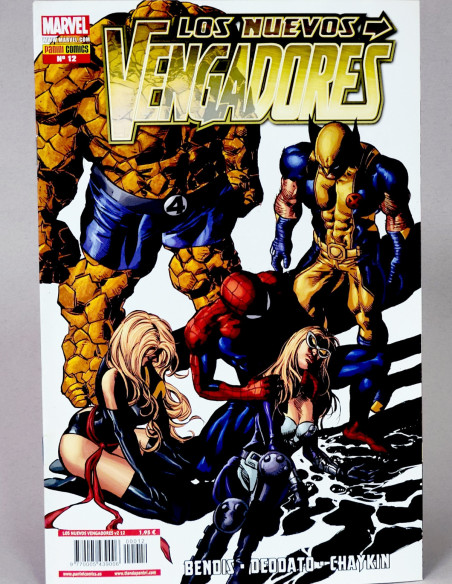 CÓMIC LOS NUEVOS VENGADORES 12 VOL.2 PANINI MARVEL VOLUMEN GRAPA DE KIOSCO