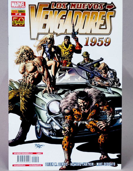 CÓMIC LOS NUEVOS VENGADORES 10 VOL.2 PANINI MARVEL VOLUMEN GRAPA DE KIOSCO