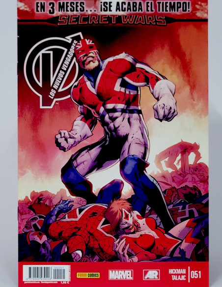 CÓMIC LOS NUEVOS VENGADORES 51 VOL.2 PANINI MARVEL VOLUMEN GRAPA DE KIOSCO