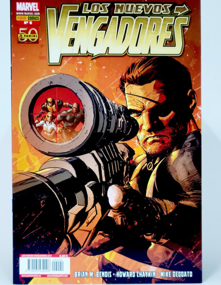 CÓMIC LOS NUEVOS VENGADORES 9 VOL.2 PANINI MARVEL VOLUMEN GRAPA DE KIOSCO