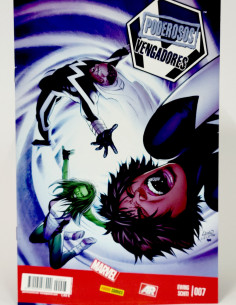 CÓMIC PODEROSOS VENGADORES 7 CAPITAN AMÉRICA VOL.2 PANINI...