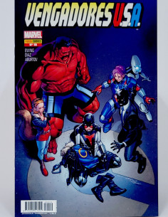 CÓMIC VENGADORES USA 10 PANINI MARVEL GRAPA DE KIOSCO