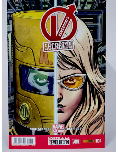 Cómic Vengadores Secretos Marvel Now Panini grapa kiosco