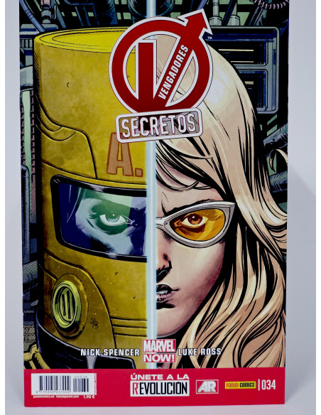 Cómic Vengadores Secretos Marvel Now Panini grapa kiosco