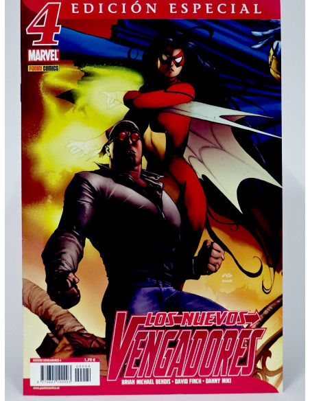 CÓMIC LOS NUEVOS VENGADORES 4 VOL.1 EDICION ESPECIAL PANINI MARVEL VOLUMEN GRAPA DE KIOSCO