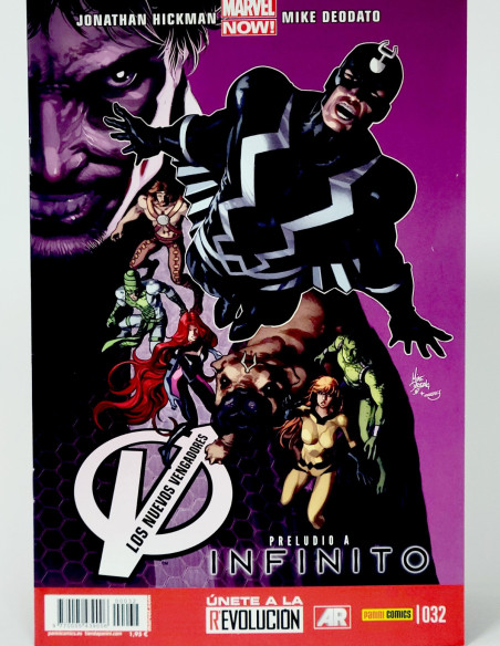 CÓMIC LOS NUEVOS VENGADORES 32 PANINI MARVEL GRAPA DE KIOSCO