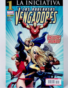 CÓMIC LOS PODEROSOS VENGADORES 1 LA INICIATIVA PANINI...
