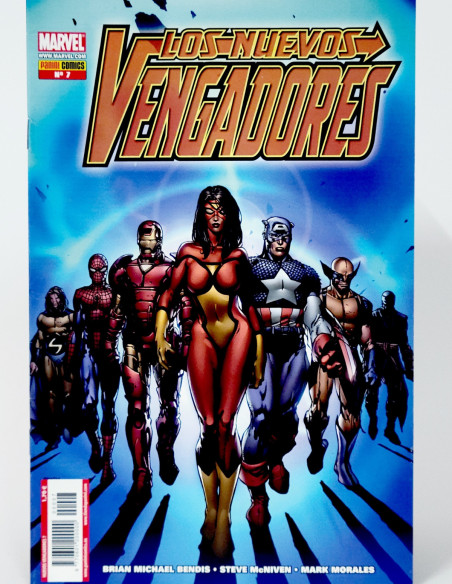 CÓMIC LOS NUEVOS VENGADORES 7 VOL.1 PANINI MARVEL VOLUMEN GRAPA DE KIOSCO