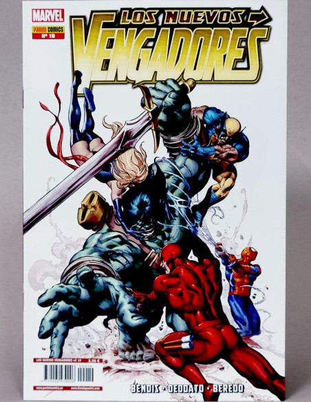 CÓMIC LOS NUEVOS VENGADORES 19 VOL.2 PANINI MARVEL VOLUMEN GRAPA DE KIOSCO