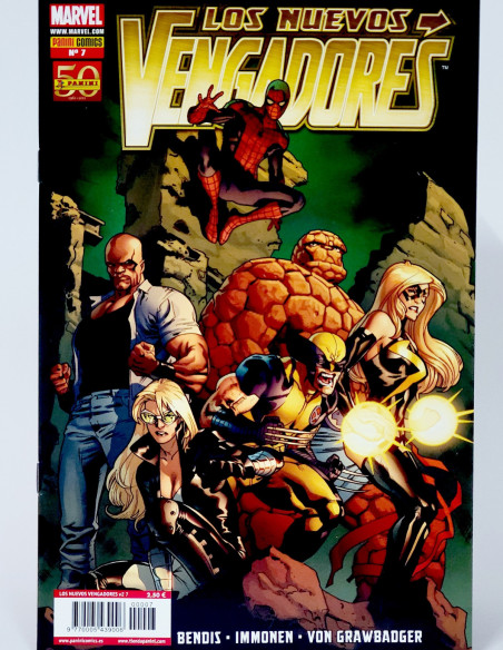 CÓMIC LOS NUEVOS VENGADORES 7 VOL.2 PANINI MARVEL VOLUMEN GRAPA DE KIOSCO