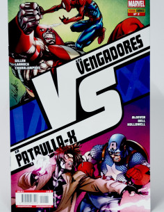 CÓMIC VVX VS LOS VENGADORES VS LA PATRULLA -X 2 PANINI...