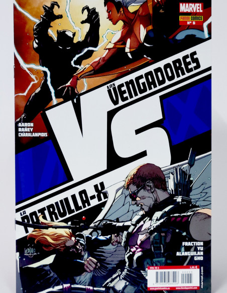 CÓMIC VVX VS LOS VENGADORES VS LA PATRULLA -X 5 PANINI MARVEL GRAPA DE KIOSCO