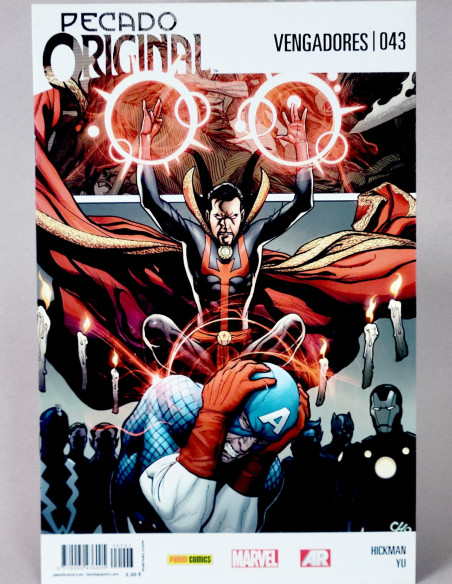 CÓMIC LOS VENGADORES 47 PECADO ORIGINAL VOL.4 PANINI VOLUMEN MARVEL GRAPA DE KIOSCO