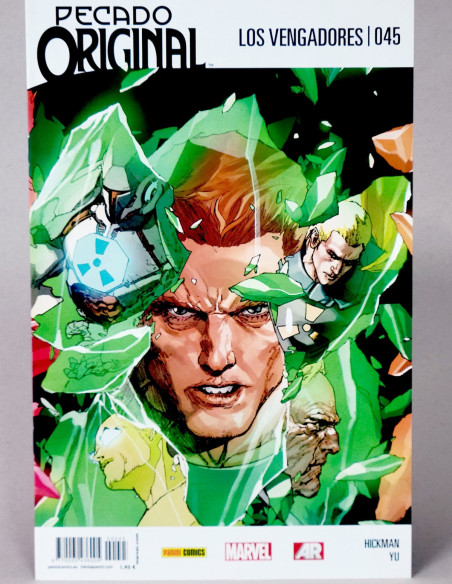 CÓMIC LOS VENGADORES 45 PECADO ORIGINAL PANINI MARVEL GRAPA DE KIOSCO