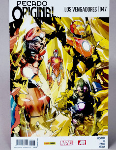 CÓMIC LOS VENGADORES 47 PECADO ORIGINAL VOL.4 PANINI...