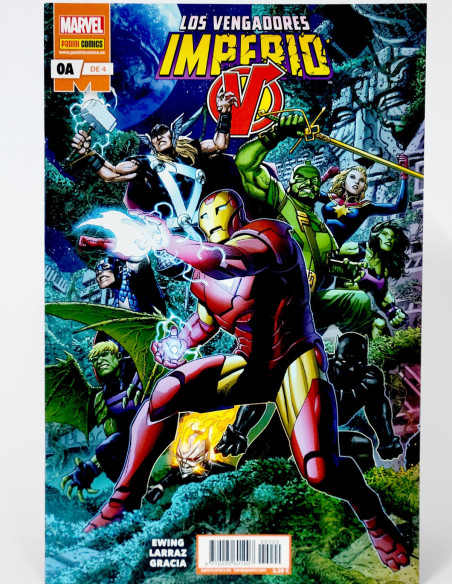CÓMIC IMPERIO 0A LOS VENGADORES PANINI MARVEL GRAPA DE KIOSCO