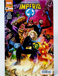 CÓMIC IMPERIO OB LOS 4 FANTÁSTICOS PANINI MARVEL GRAPA DE...