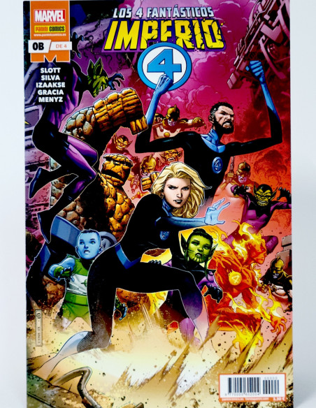 CÓMIC IMPERIO OB LOS 4 FANTÁSTICOS PANINI MARVEL GRAPA DE KIOSCO