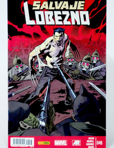 CÓMIC SALVAJE LOBEZNO 46 PANINI MARVEL GRAPA DE KIOSCO