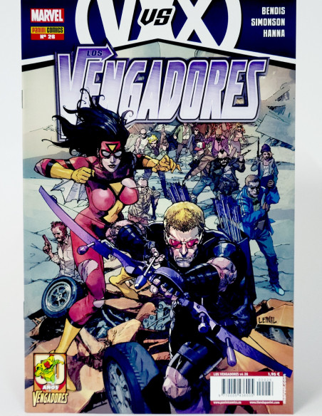 CÓMIC LOS VENGADORES 26 VOL.4 PANINI MARVEL VOLUMEN GRAPA DE KIOSCO