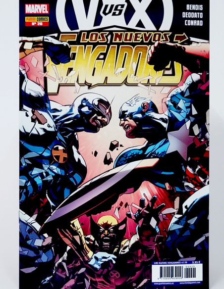 CÓMIC LOS NUEVOS VENGADORES 20 VOL.2 PANINI MARVEL VOLUMEN GRAPA DE KIOSCO