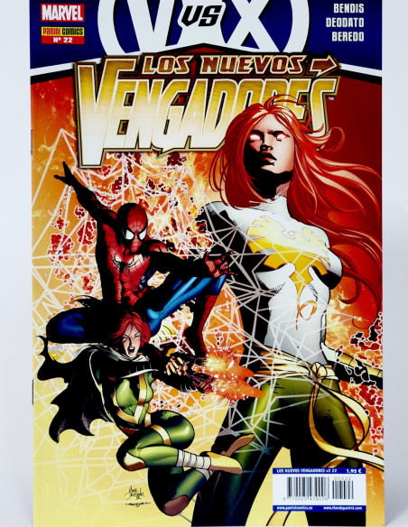 CÓMIC LOS NUEVOS VENGADORES 22 VOL.2 PANINI MARVEL VOLUMEN GRAPA DE KIOSCO