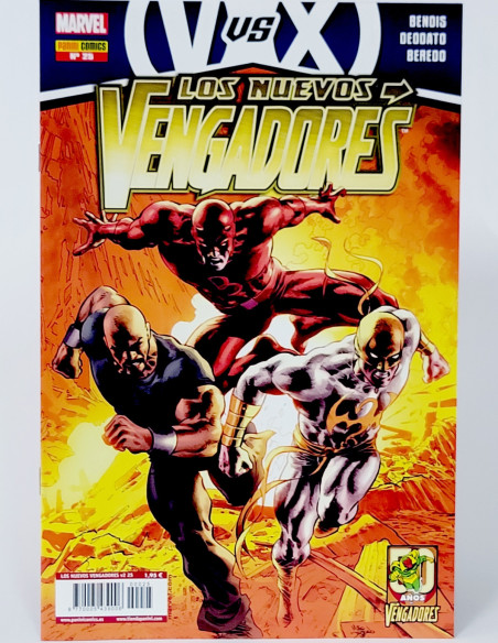 CÓMIC LOS NUEVOS VENGADORES 25 VOL.2 PANINI MARVEL VOLUMEN GRAPA DE KIOSCO