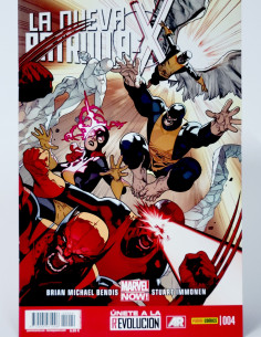CÓMIC LA NUEVA PATRULLA -X 4 PANINI MARVEL GRAPA DE KIOSCO