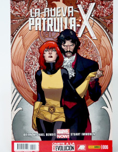 CÓMIC LA NUEVA PATRULLA -X 6 PANINI MARVEL GRAPA DE KIOSCO