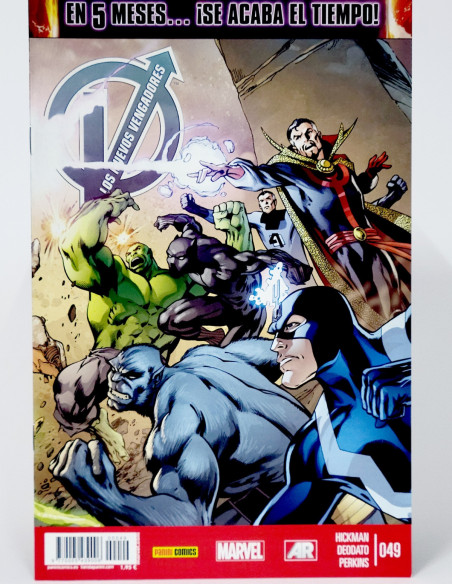 CÓMIC LOS NUEVOS VENGADORES 49 PANINI MARVEL GRAPA DE KIOSCO