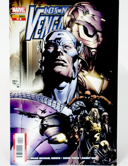 CÓMIC LOS NUEVOS VENGADORES 6 PANINI MARVEL GRAPA DE KIOSCO