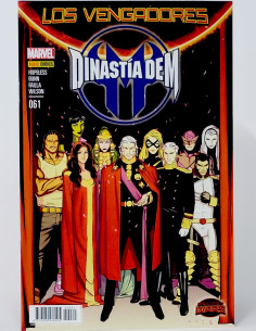 CÓMIC LOS VENGADORES 61 DINASTÍA DE M VOL.4 PANINI MARVEL...