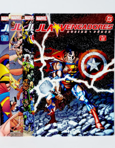 COMICS JLA VENGADORES COLECCIÓN COMPLETA BUSIEK PÉREZ...