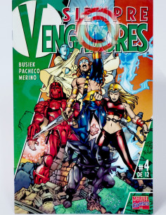 CÓMIC SIEMPRE VENGADORES 4 FORUM MARVEL GRAPA DE KIOSCO