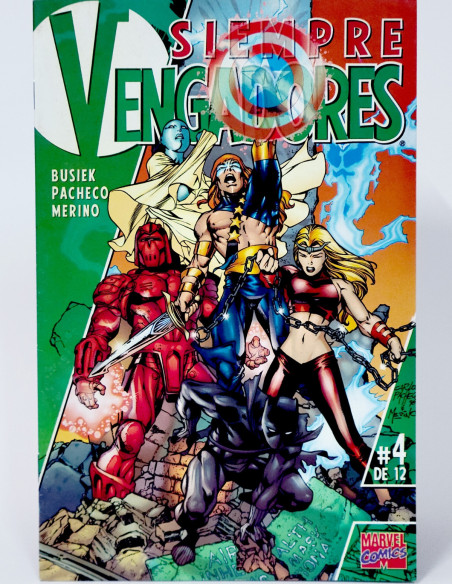 CÓMIC SIEMPRE VENGADORES 4 FORUM MARVEL GRAPA DE KIOSCO