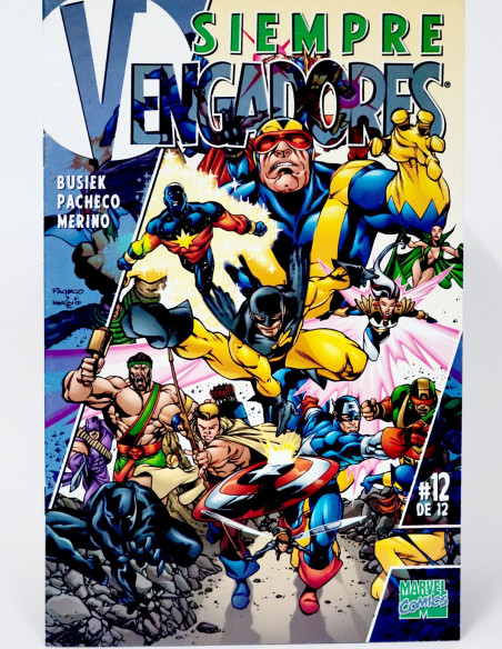 CÓMIC SIEMPRE VENGADORES 12 FORUM MARVEL GRAPA DE KIOSCO