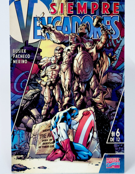 CÓMIC SIEMPRE VENGADORES 6 FORUM MARVEL GRAPA DE KIOSCO