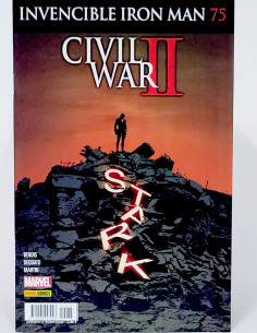 CÓMIC INVENCIBLE IRON MAN 75 CIVIL WAR II PANINI MARVEL...
