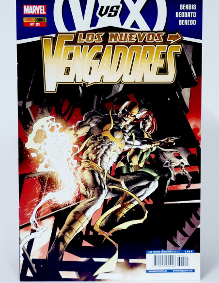 CÓMIC LOS NUEVOS VENGADORES 21 VOL.2 PANINI MARVEL VOLUMEN GRAPA DE KIOSCO