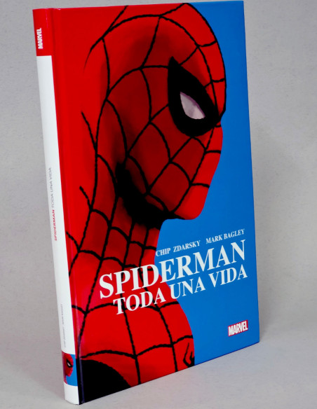 CÓMIC SPIDERMAN TODA UNA VIDA PANINI MARVEL (SPIDER-MAN) TAPA DURA EXCELENTE ESTADO