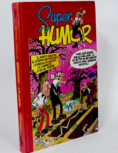 CÓMIC SUPER HUMOR MORTADELO Y FILEMÓN 5 QUINTA EDICIÓN EDICIONES B BUEN ESTADO